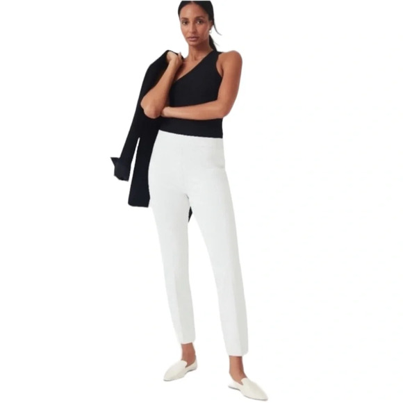 Spanx On-the-Go Ankle Slim Straight Pant Ultimate Opacity Technology Small Tall - Picture 1 of 11